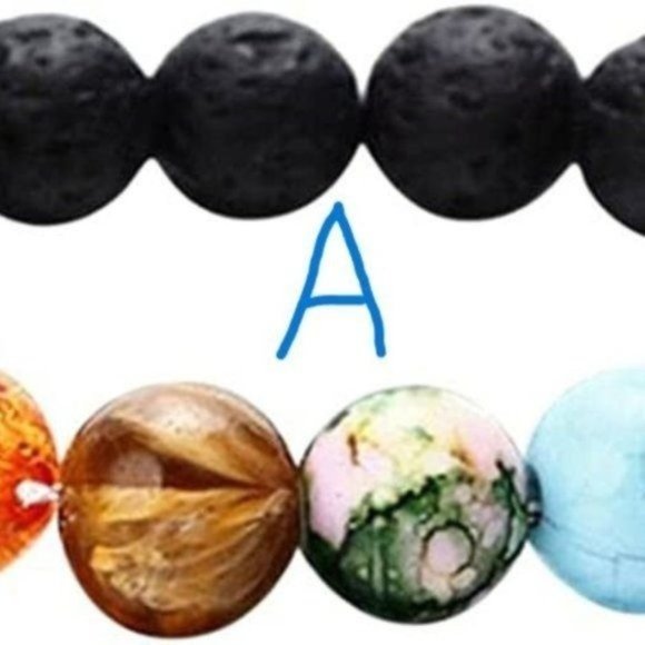 New Chakra Bracelets for Women Reiki Healing Crystals Yoga Beads Stretch - Picture 4 of 6